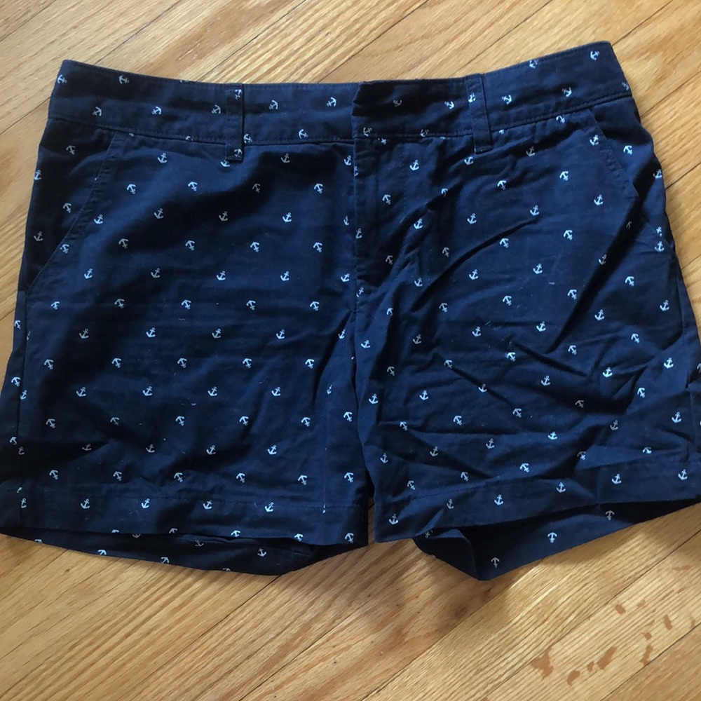 Navy Anchor shorts